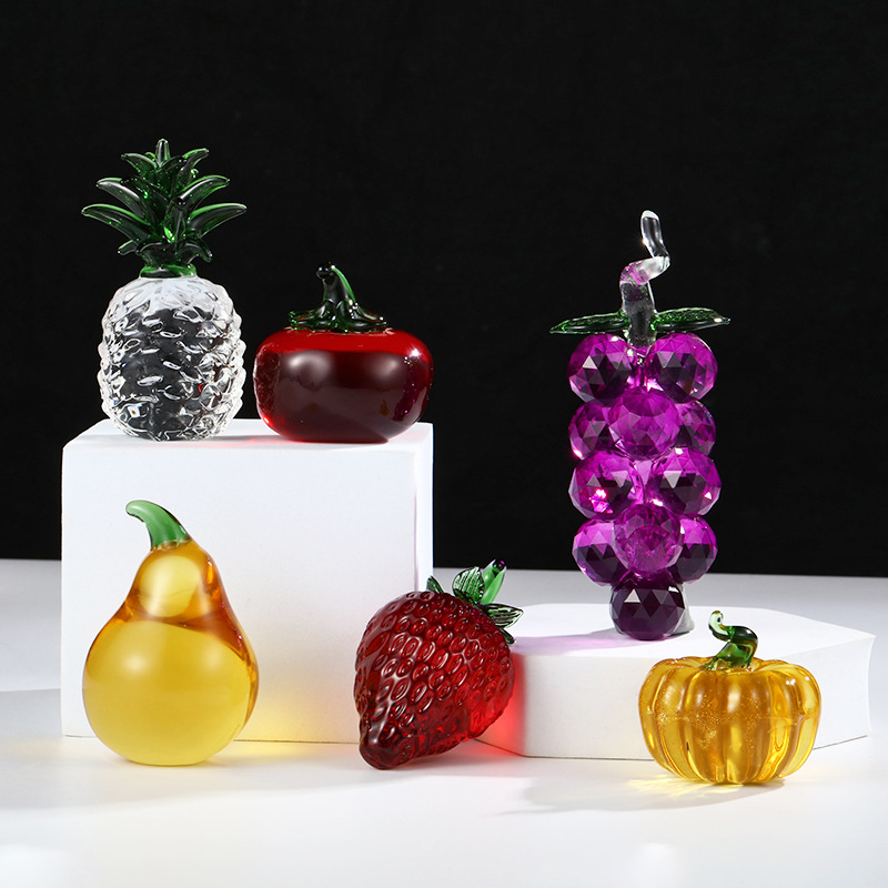Xt Home Textiles - Creative 3D Fruit Crystal Pumpkin Strawberry