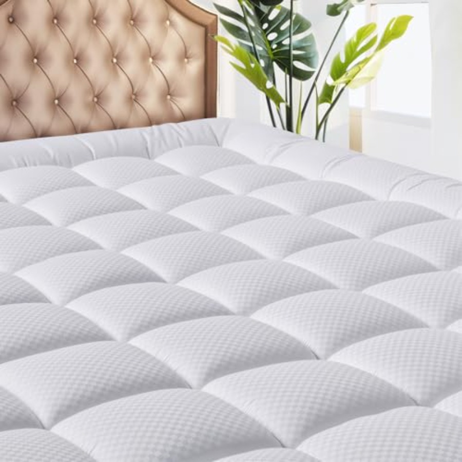 Mattress Pad Topper - Size Mattress Pad - Cooling Breathable