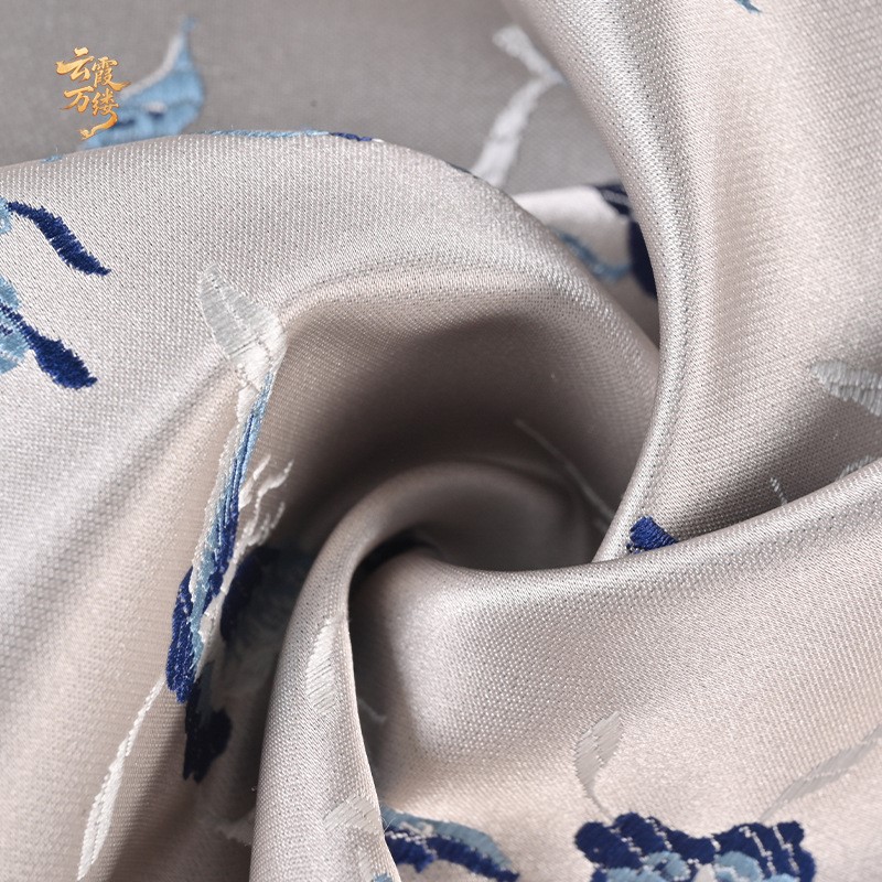 Relief embroidery fabric soft  - Home Textiles Design ulasan dan harga