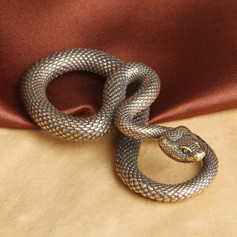 1pc Copper Snake Boa Ornament  - Xt Home Textiles ulasan dan harga