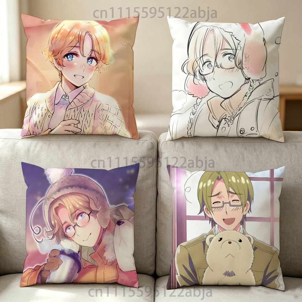 Canada-a Hetalia-a Throw Pillo - Home Textiles Canada ulasan dan harga