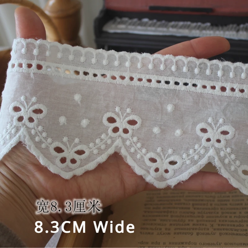 White Cotton Lace Ribbon, DIY  - Home Textiles Photos ulasan dan harga