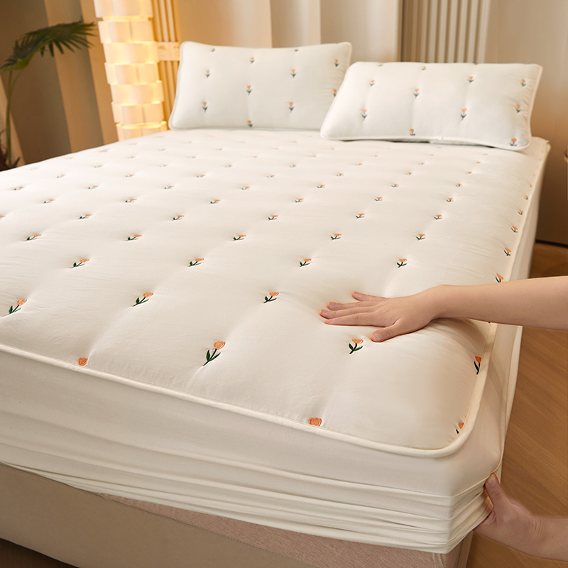 Super Thick Mattress Cover Qui - Mattress Pad Topper ulasan dan harga