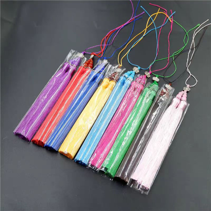 1/2Pcs 15cm Double Tassel Brus - Home Textiles Suppliers ulasan dan harga