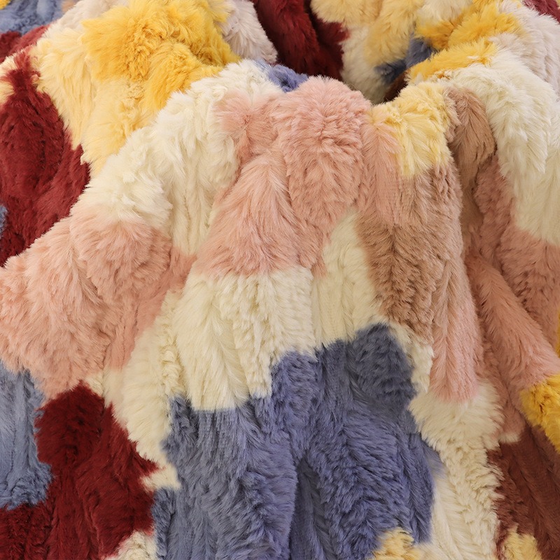 Jacquard Rabbit Fleece Brushed - Home Textiles Design ulasan dan harga