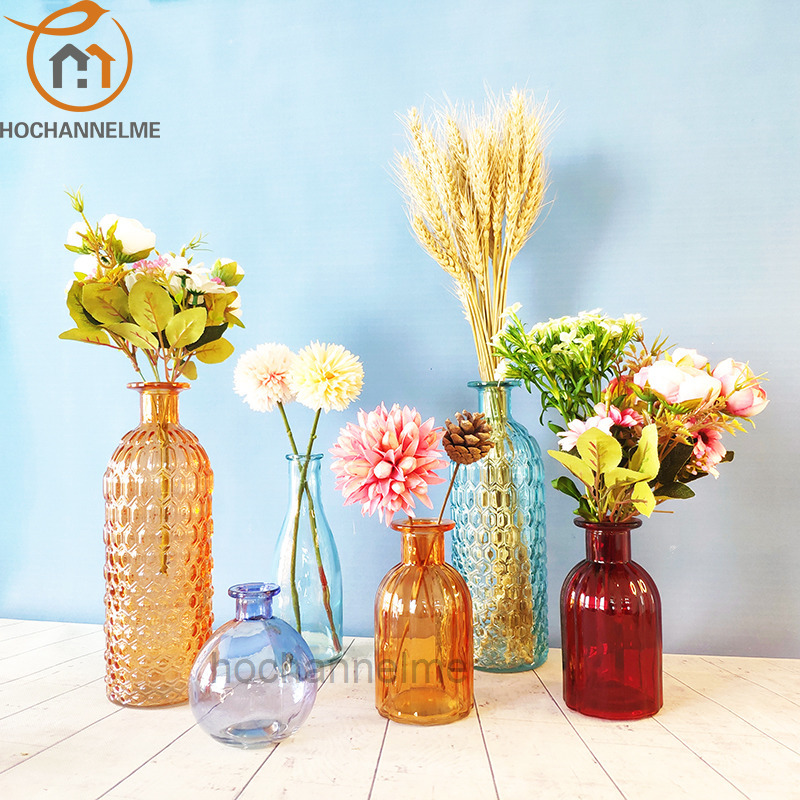 Glass Vase Living Room Decorat - Xt Home Textiles ulasan dan harga