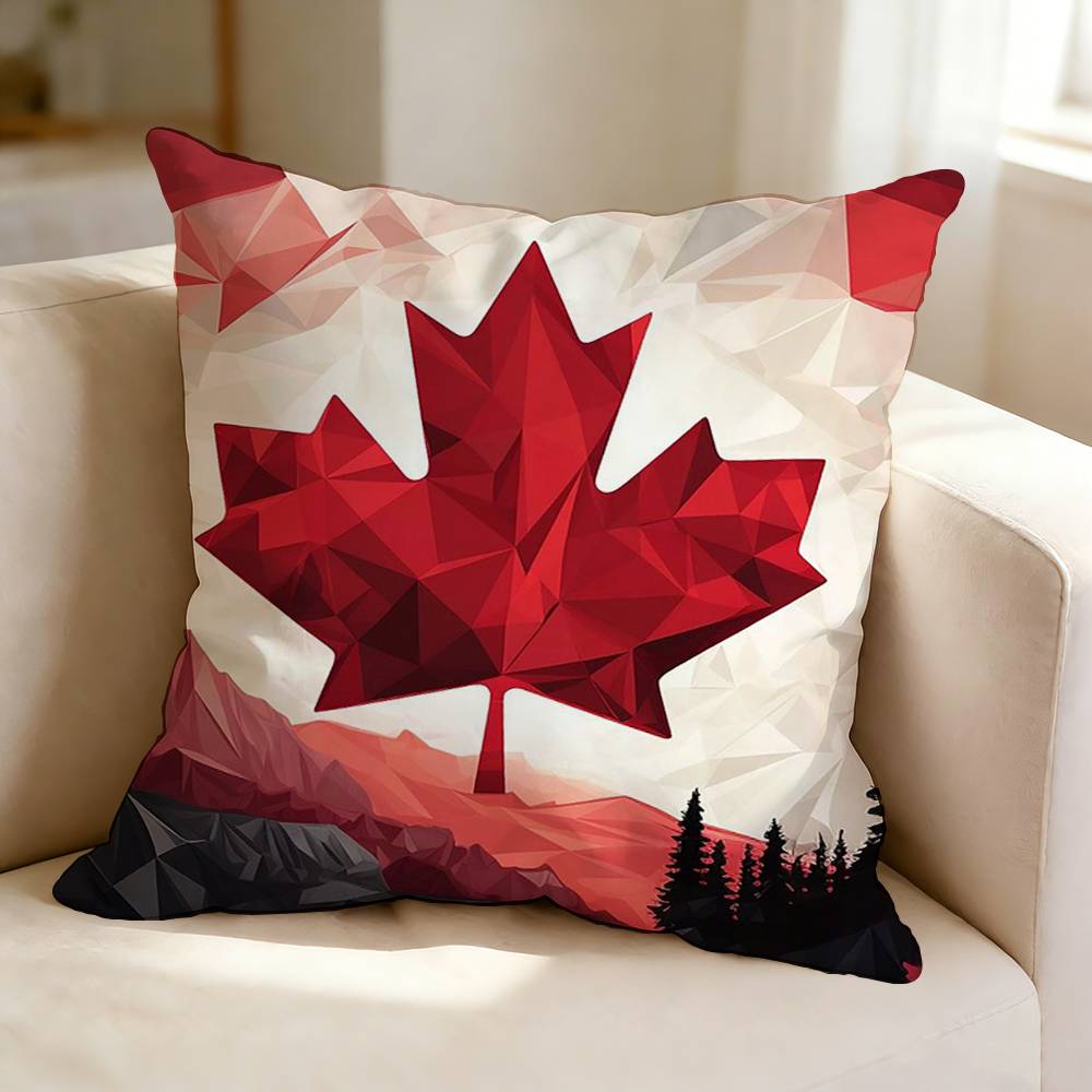 Cool Flag of C-Canada  Square  - Home Textiles Canada ulasan dan harga