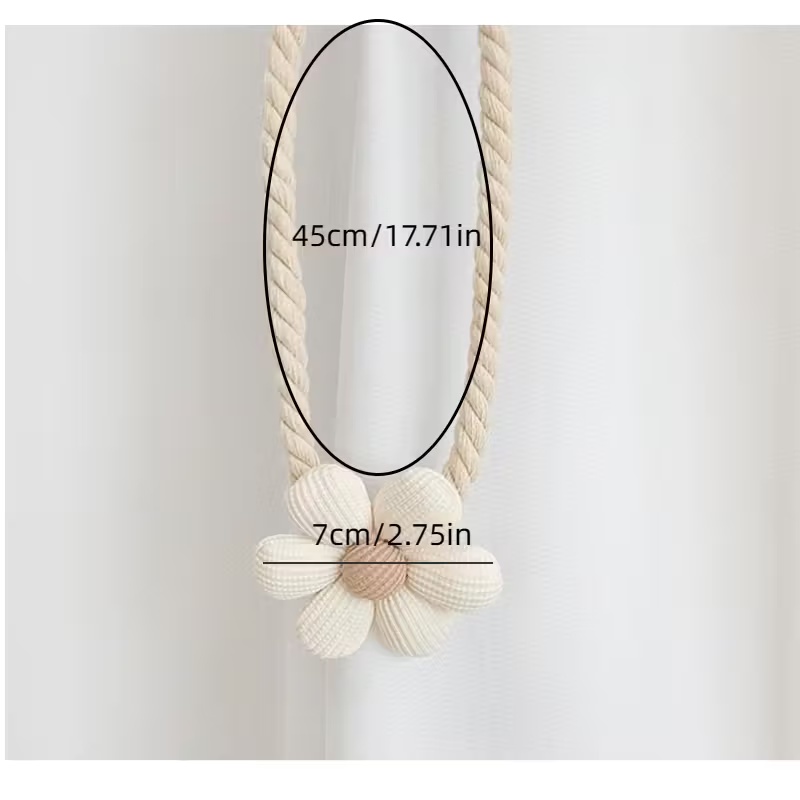 2pc Magnetic Floral Curtain Ti - Xt Home Textiles ulasan dan harga