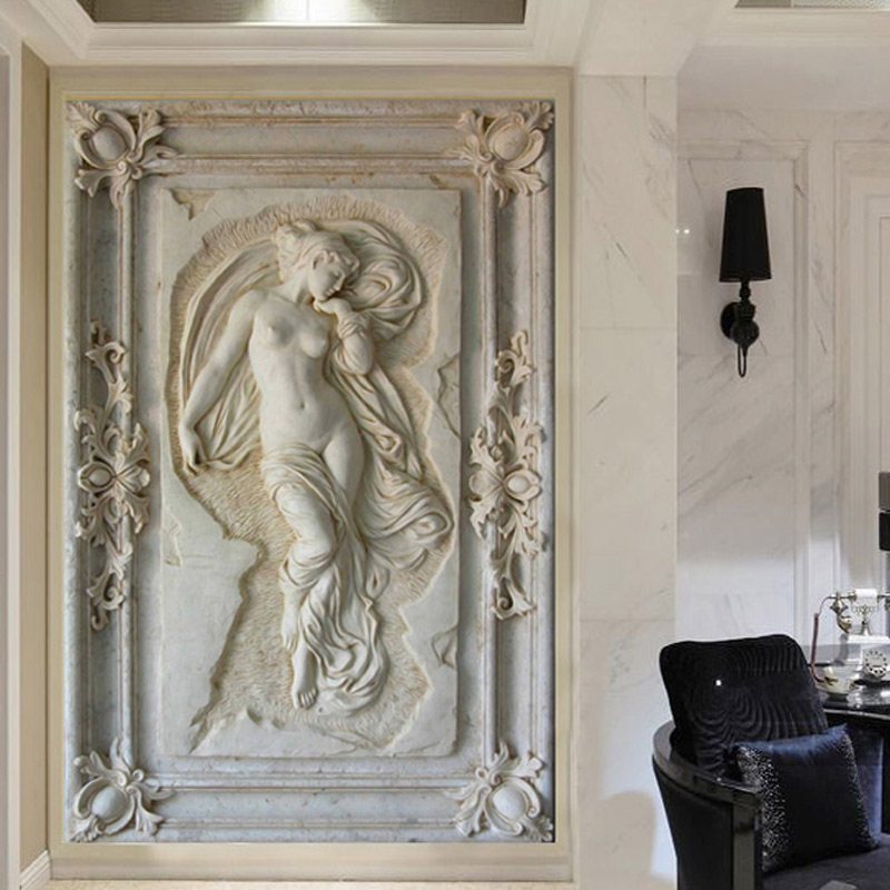 Custom Photo Wallpaper Europea - Home Textiles Photos ulasan dan harga